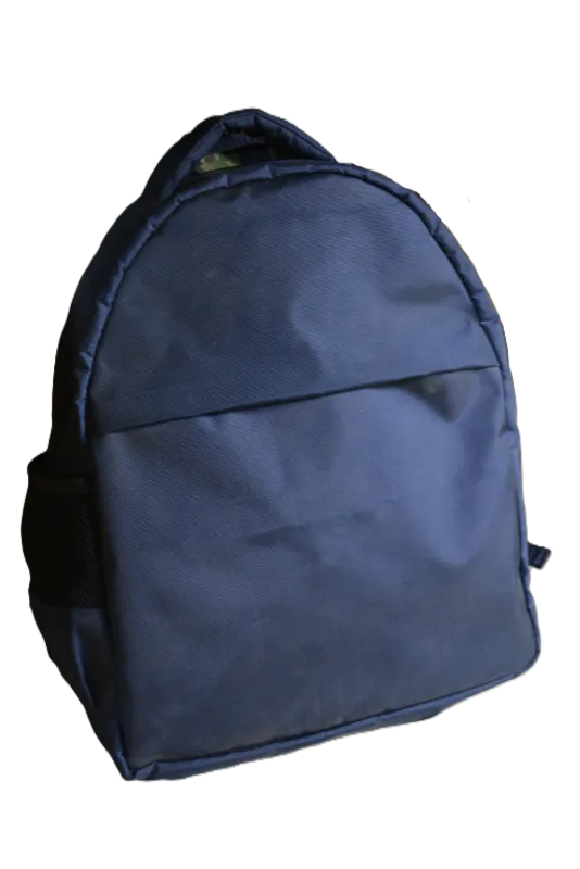 Bolso azul simple